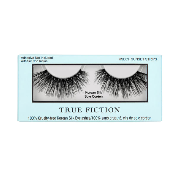 KSE09 KOREAN SILK EYELASHES - SUNSET STRIPS